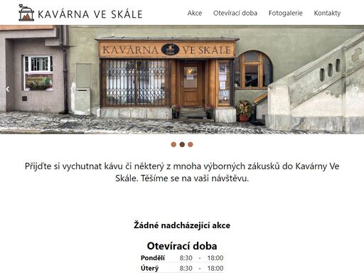 www.kavarnaveskale.cz