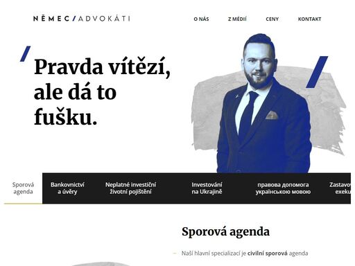 lovec lichvářů. postrach exekutorů. advokát.