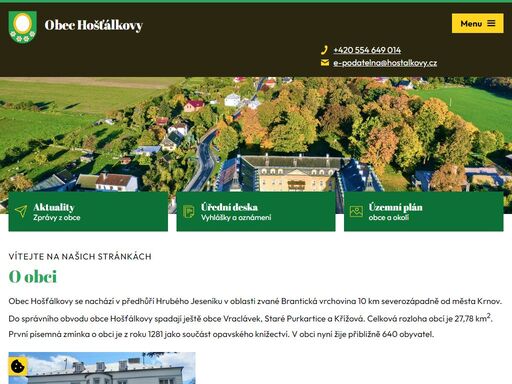 nacházíme se v předhůří hrubého jeseníku v oblasti zvané brantická vrchovina 10 km severozápadně od města krnov. v obci nyní žije přibližně 640 obyvatel.