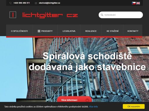 výrobce ocelových odporově svařovaných a lisovaných podlahových roštů a schodišťových stupňů lichtgitter.cz