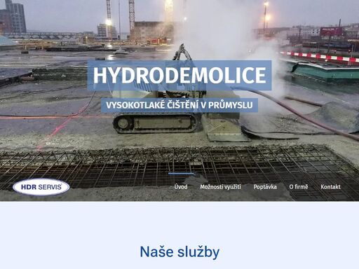 jsme specialisté na hydrodemolice, sací bagr, čištění potrubí, graffiti nebo kanalizace. pobočky máme v praze, prostějově i v bratislavě. zavolejte nám!