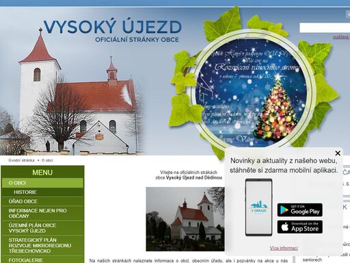 oficiální stránky obce vysoký újezd