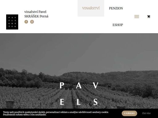 rodinné vinařství a penzion se nachází v obci perná. naše vína jsou vyrobena převážně z hroznů, které vyzrály na prosluněných svazích pálavy.