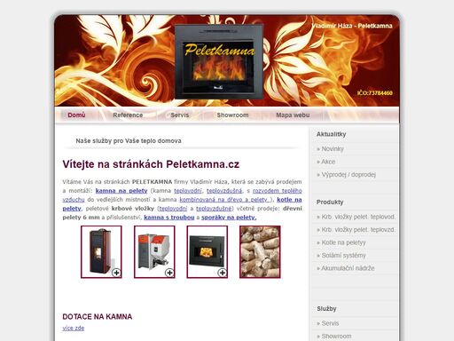 vladimír háza peletkamna - prodej, montáž a servis - peletová kamna, kotle na pelety.