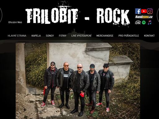 oficiální stránky kapely trilobit-rock. novinky o kapele, fotky, videoklipy, skladby k poslechu i ke stažení. budoucí vystoupení.