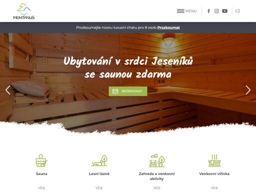 ubytování ve dvou plně vybavených apartmánech a chatě v malé morávce v jeseníkách. zažijte skvělou dovolenou s rodinou nebo partou přátel v…
