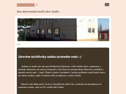 sbor dobrovolných mladých hasičů vás vítá na svých stránkách kde se dozvíte o naší činnosti.najdete tu fotografie s jednotlivých soutěží atd........