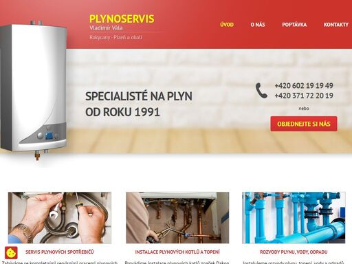 instalace a servis plynových spotřebičů od roku 1991. naše práce provádíme po celých západních čechách, zejména v plzni a rokycanech.
