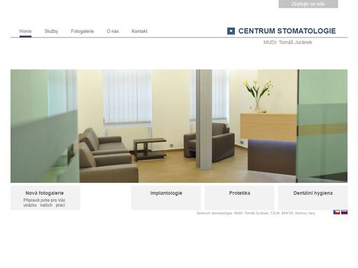 zubní ordinace, implantáty, stomatologie, karlovy vary
