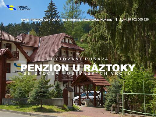 www.penzionuraztoky.cz
