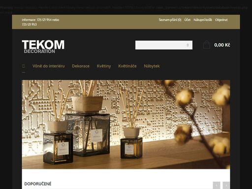 dekorace tekom