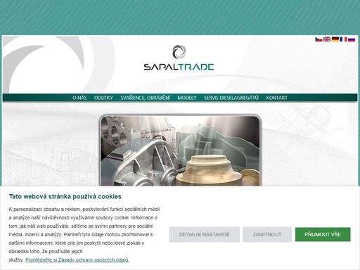 odlitky, svařence, modely, servis diesel agregátů
