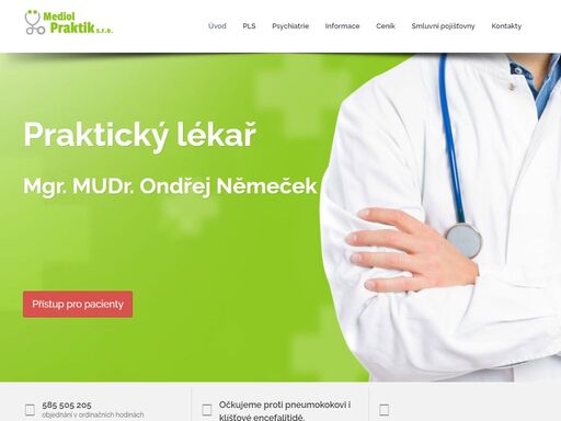 pracovně lékařské služby (pls), pracovně lékařská péče, pls, závodně preventivní péče, praktický lékař olomouc
