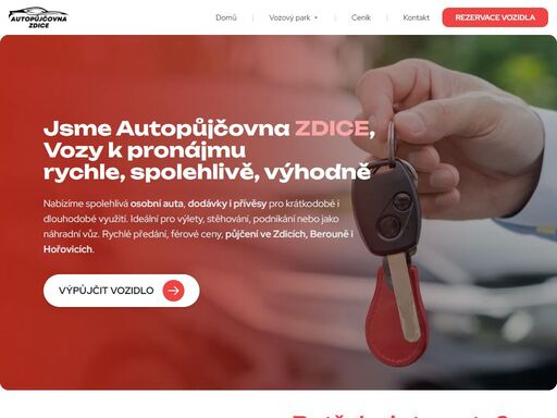 autopůjčovna zdice – půjčujeme osobní auta, dodávky i přívěsy. pronájem aut ve zdicích, dostupnost pro klienty z berouna a hořovic. férové ceny a profesionální přístup.