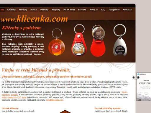 www.klicenka.com