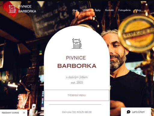 v pivnici barborka čepujeme tankový  gambrinus 10°,
 sudový gambrinus 11°, radegast ratar a plzeň.
dobře a chutně u nás poobědváte! zajišťujeme rozvoz jídel!  posadí se u nás 160 hostů. 
můžete si u nás zahrát šipky a účastnit i pravidelných, šipkových turnajů. pořádáme hudební večery s grilováním!