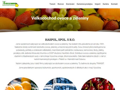 nabízíme široký sortiment čerstvého ovoce, zeleniny, a hub té nejvyšší kvality. svou činnost plně orientujeme na požadavky, potřeby a očekávání odběratelů.