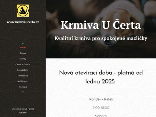 jsme specializovaný obchod, který se zaměřuje na krmiva pro hospodářská a domácí zvířata. nabízíme široký výběr krmiv pro psy, kočky, hlodavce, slepice, kozy, ovce, králíky a další.