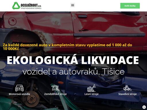 pokud se chcete zbavit svého vozidla či autovraku, je nutné zajistit jeho ekologickou likvidaci. v rámci ekologické likvidace vozidla či autovraku vám vystavíme takzvané potvrzení o převzetí autovraku do zařízení ke sběru autovraků (nebo-li také doklad o ekologické likvidaci).