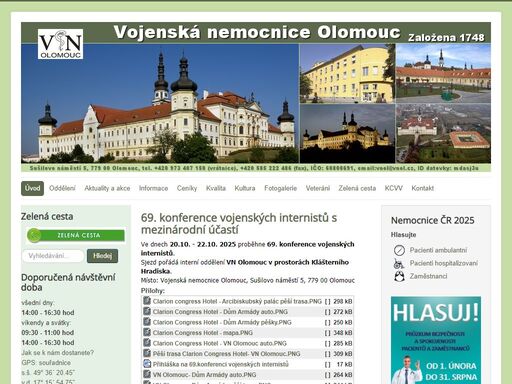 vojenská nemocnice olomouc