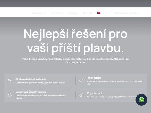 vítejte v našem obchodě. věříme, že naše jedinečné vlastnosti umožňují trvalý, mimořádný výkon.


certifikace
lodě i příslušenství odebíráme pouze od autorizovaných firem. zakládáme si na kvalitě a nabízíme jen to, co i sami používáme.


záruka 10 let
u všech lodí garantujeme záruku 10 let na samotnou loď …