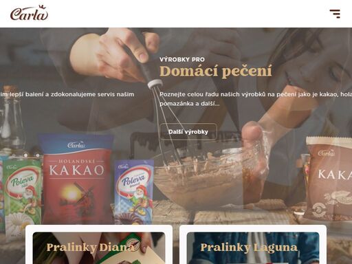 vyrábíme široký sortiment tabulkových čokolád, pralinek a dalších čokoládových produktů. používáme pouze ty nejkvalitnější suroviny z různých koutů světa a dbáme na vysokou jakost zpracování za použití tradičních postupů.