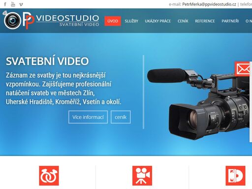 natáčíme svatební video ve městech zlín, uherské hradiště, kroměříž, vsetín a okolí.