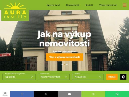 každý den stovky nových nemovitostí, reality. nemovitosti na prodej či pronájem v každém místě. přehledný katalog realit.