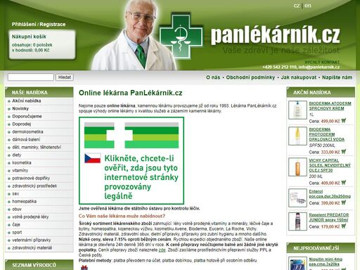 lékárna - léky a jejich on-line prodej lékárna online