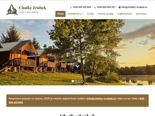ubytování v útulných dřevěných chatkách přímo u vltavy mezi přehradami slapy a kamýk. ideální místo pro rybáře, rodiny i milovníky přírody. užijte si klidnou dovolenou, rybaření, výlety a relaxaci v krásném prostředí.