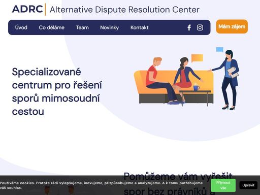 vyřešte sousedský či jiný občanskoprávní spor pomocí mediace. mimosoudní řešení sporů vám ušetří čas, peníze a nervy. sjednejte si schůzku s mediátorem.