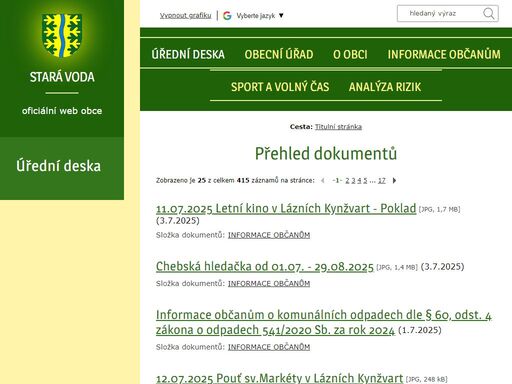 www.staravoda.cz