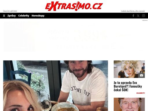 celebrity, zprávy a zpravodajství, nejnovější události ze zábavního průmyslu, život celebrit, drby a zábava, předpověď počasí, horoskopy a sport.