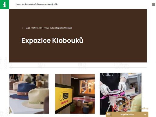 expozice klobouků