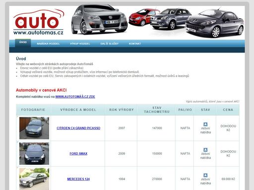 autotomáš, autotomas, auto tomas, autoprodej, autobazar, prodej aut, auto tomáš