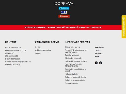 evona vysoké mýto - pražská 216. otevírací doba po-pá 8:30-17:00 hod.,so 8:30-11:00 hod. můžete nám zavolat - tel.: 603 831 218.