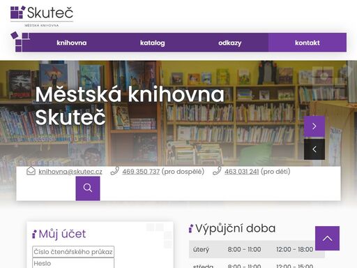 městská knihovna skuteč