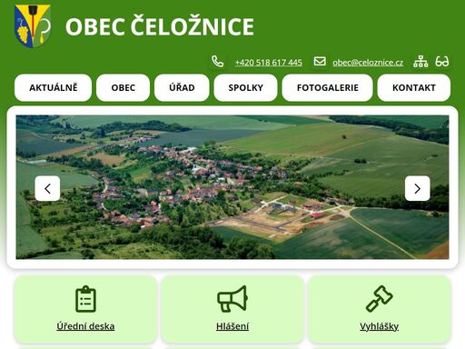 obec čeložnice