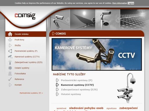 comsig - zabezpečení fotovoltaických systémů