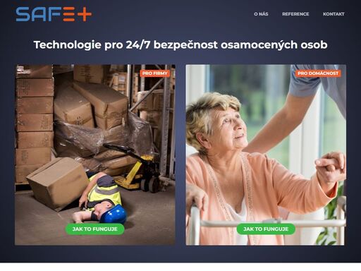 zabezpečení osamoceného pracovníka na pracovištích - automatický detektor pádu zaměstnance (deadman) s využitím systému twig protector.