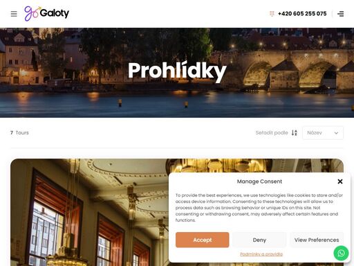 objevte prahu s galoty, specialisty na tvorbu nezapomenutelných cestovních zážitků. prozkoumejte naše jedinečné prohlídky prahy, které si budete pamatovat.