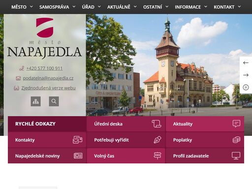 www.napajedla.cz
