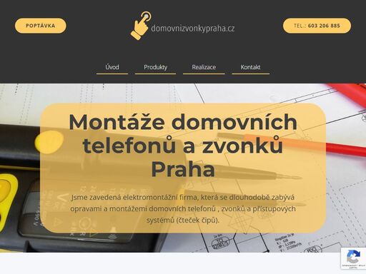 domovní zvonky, montáž domovních zvonků, montáž domovních telefonů, domovní zvonky bytových domů, audio domovní zvonky, video domovní zvonky, domovní zvonky s kamerou, montáže analogových systémů, domovní zvonek domovní zvonky praha | 603 206 885 - provádíme montáž domovních zvonků pro bytové domy. možnost analogových nebo video systémů. kontaktní i bezkontaktní čtečky čipů.