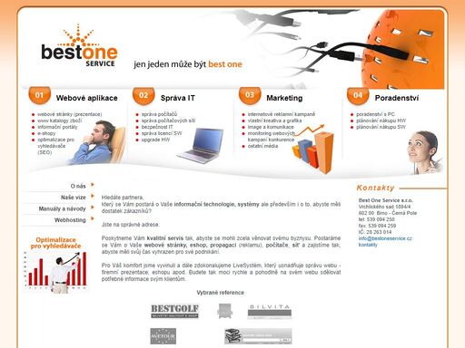 postaráme se vám o vaše webové stránky, eshop, propagaci (reklamu), počítače, síť, marketing.