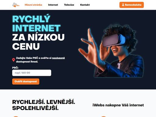 iwebs s.r.o. vysokorychlostní internet na znojemsku a okolí.