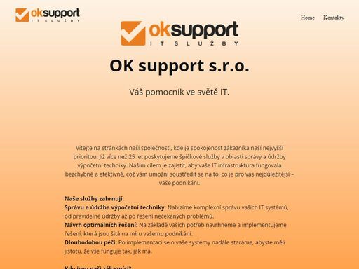 www.oksupport.cz