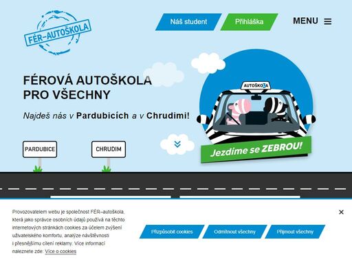 férová autoškola pro chrudim a pardubice. naučíme tě řídit – v pohodě a bez křiku. řidičák od 499 kč.
