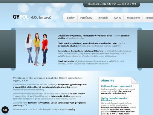 gynekologická ordinace, kladno. komplexní gynekologická ambulantní péče, těhotenská poradna.