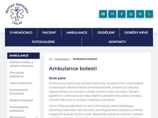ambulance bolesti