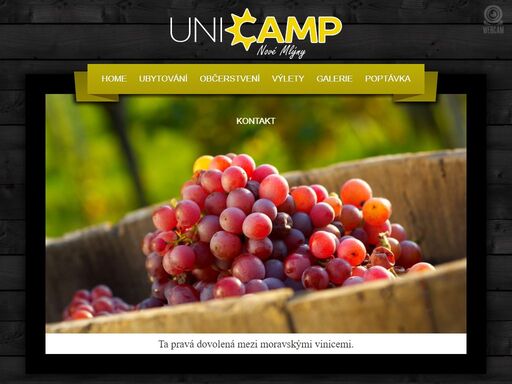 unicamp nové mlýny - ubytování jižní morava, dovolená pro páry i rodiny pod pálavou mezi moravskými vinicemi